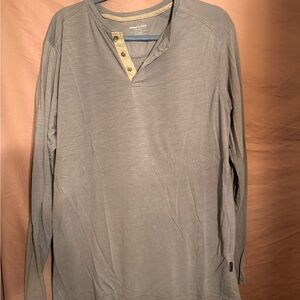 Kenneth Cole Long Sleeve Gray Shirt